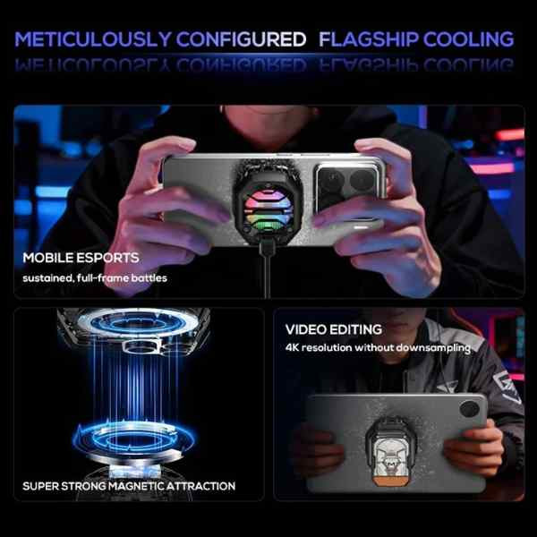 MEMO CX14 Removable 2000mAh Battery Mobile Cooler For Gaming With Back Clip