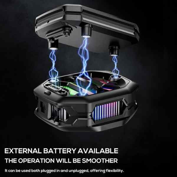 MEMO CX14 Removable 2000mAh Battery Mobile Cooler For Gaming With Back Clip